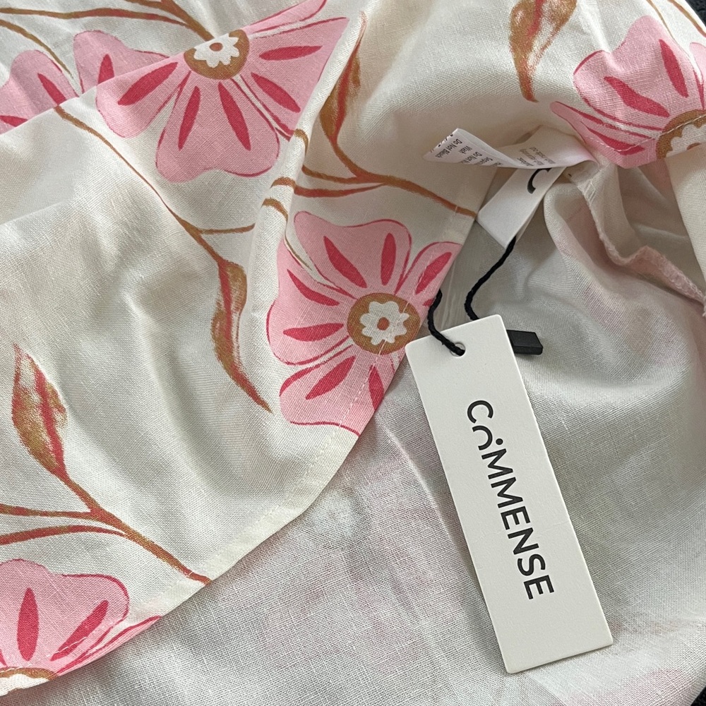 Commense Shift Dress with Pink Floral Print - Picture 2 of 2